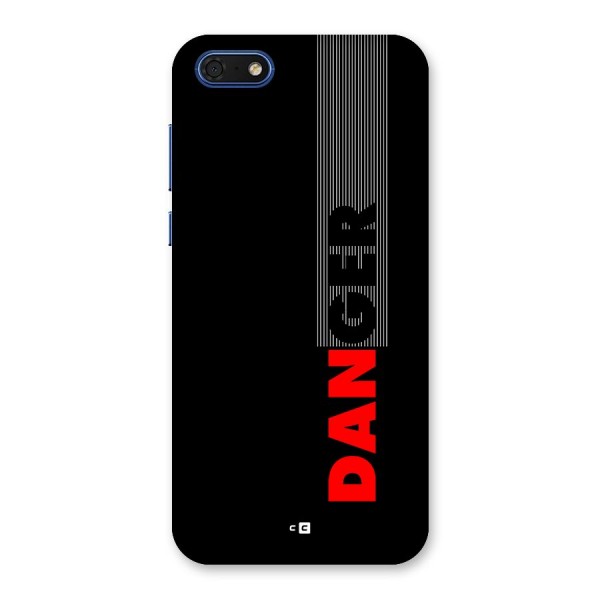 Vertical Danger Back Case for Honor 7s