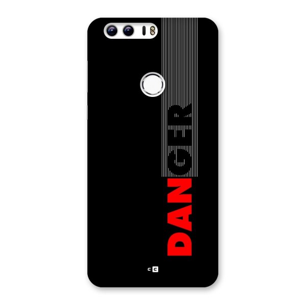 Vertical Danger Back Case for Honor 8