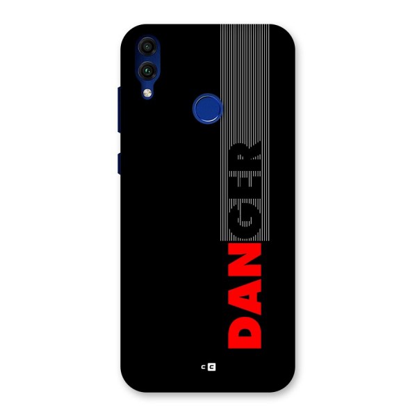 Vertical Danger Back Case for Honor 8C