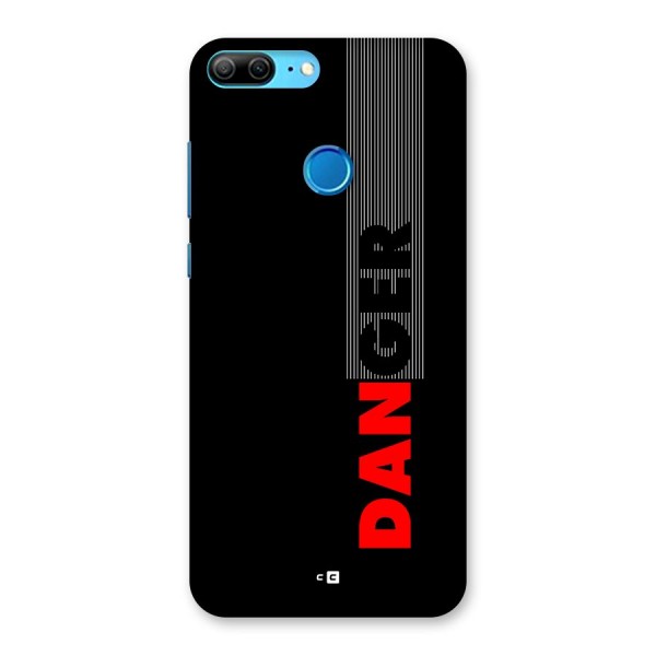 Vertical Danger Back Case for Honor 9 Lite