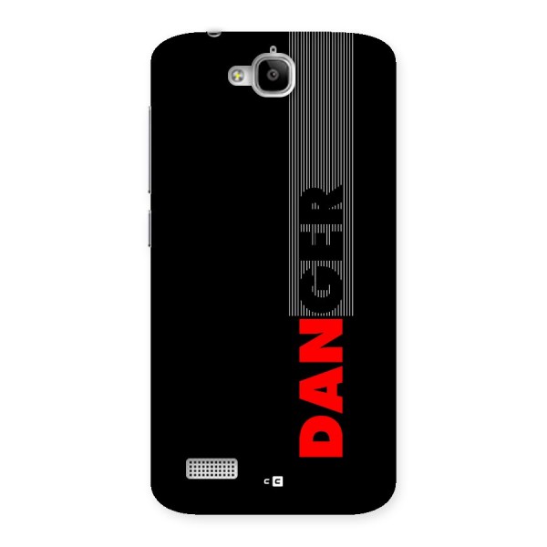 Vertical Danger Back Case for Honor Holly