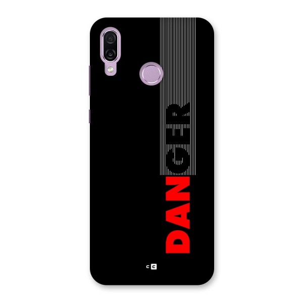 Vertical Danger Back Case for Honor Play