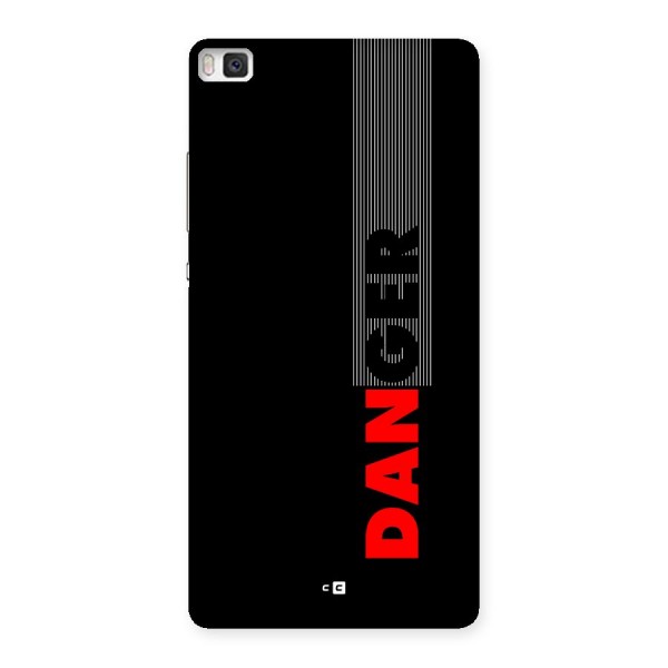 Vertical Danger Back Case for Huawei P8