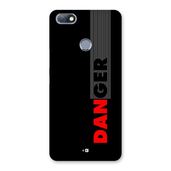 Vertical Danger Back Case for Infinix Note 5