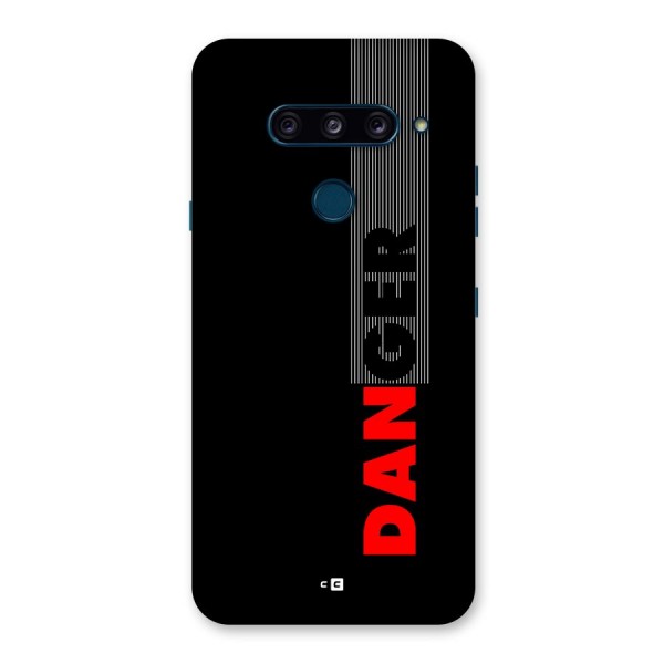 Vertical Danger Back Case for LG  V40 ThinQ