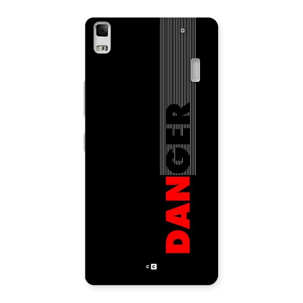 Vertical Danger Back Case for Lenovo A7000