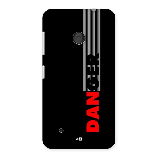 Vertical Danger Back Case for Lumia 530