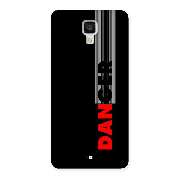 Vertical Danger Back Case for Mi4