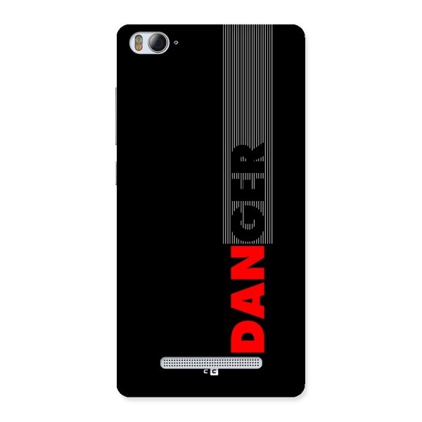 Vertical Danger Back Case for Mi4i