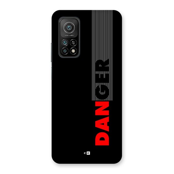 Vertical Danger Back Case for Mi 10T 5G