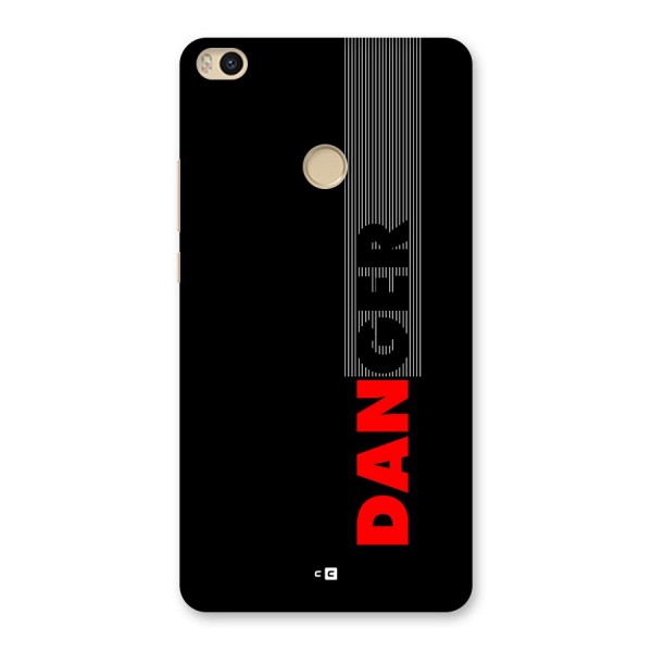 Vertical Danger Back Case for Mi Max 2