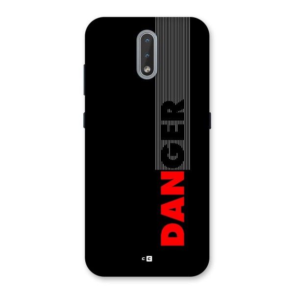 Vertical Danger Back Case for Nokia 2.3