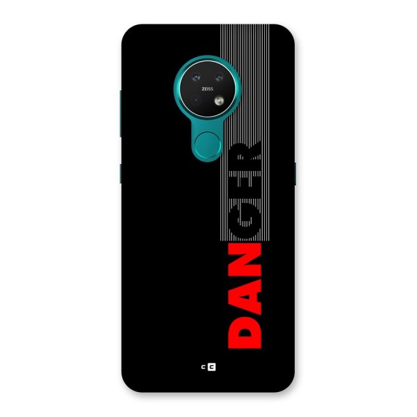 Vertical Danger Back Case for Nokia 7.2