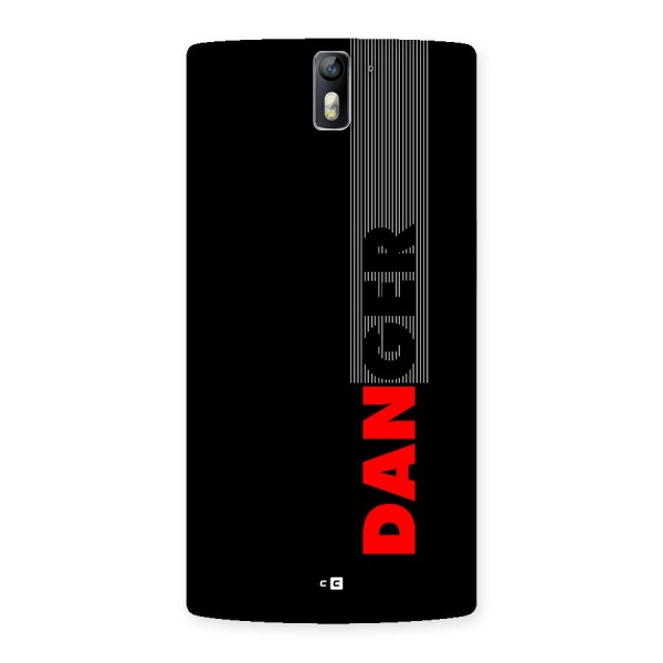 Vertical Danger Back Case for OnePlus One