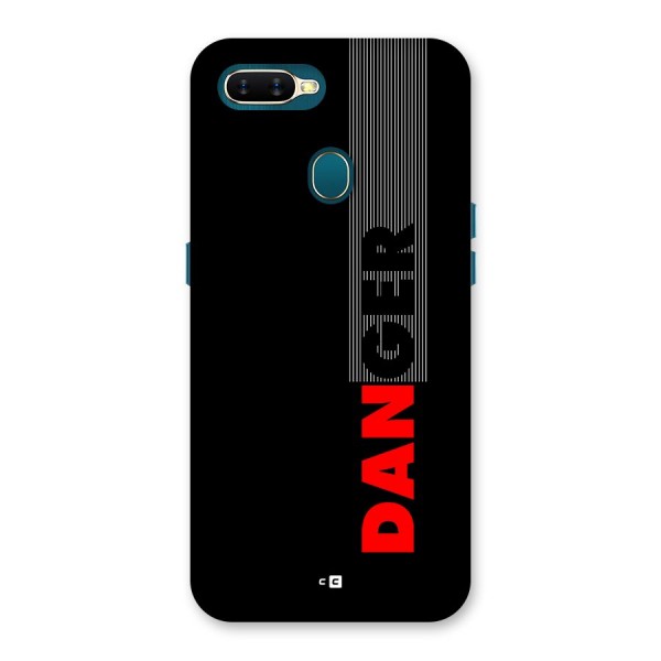 Vertical Danger Back Case for Oppo A11k