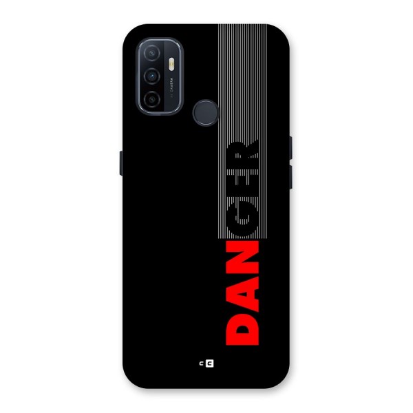 Vertical Danger Back Case for Oppo A33 (2020)