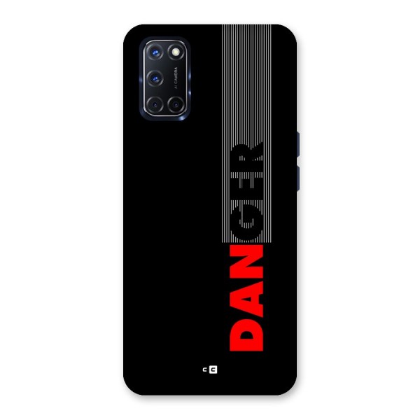 Vertical Danger Back Case for Oppo A52