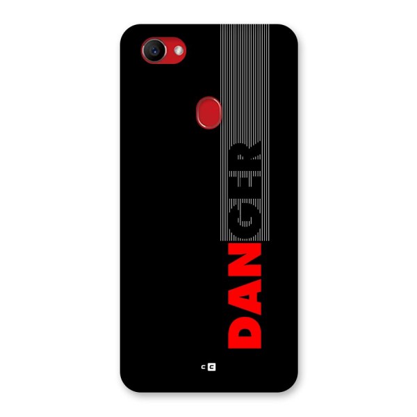 Vertical Danger Back Case for Oppo F7