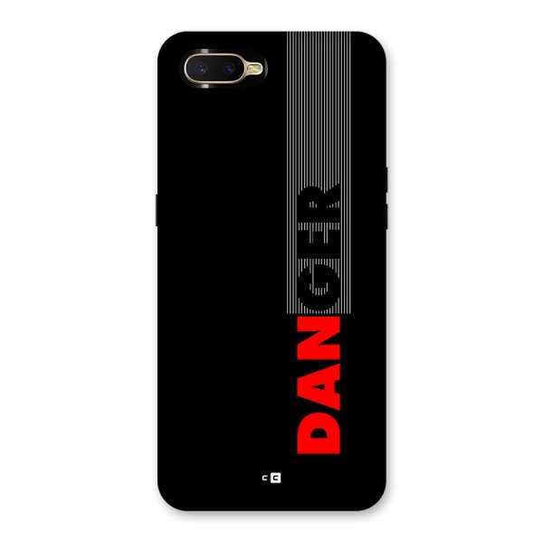 Vertical Danger Back Case for Oppo K1