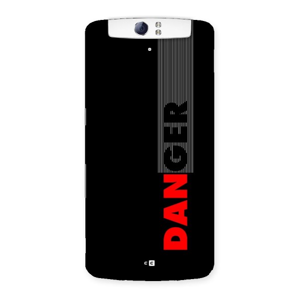 Vertical Danger Back Case for Oppo N1