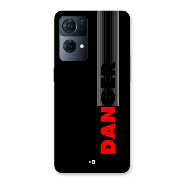 Vertical Danger Back Case for Oppo Reno7 Pro 5G