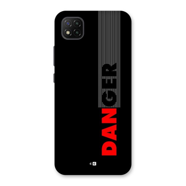 Vertical Danger Back Case for Poco C3