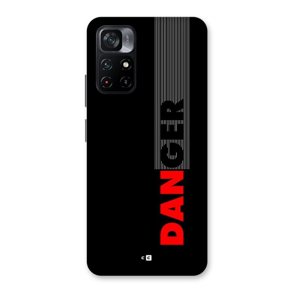 Vertical Danger Back Case for Poco M4 Pro 5G