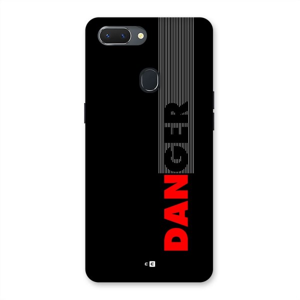 Vertical Danger Back Case for Realme 2