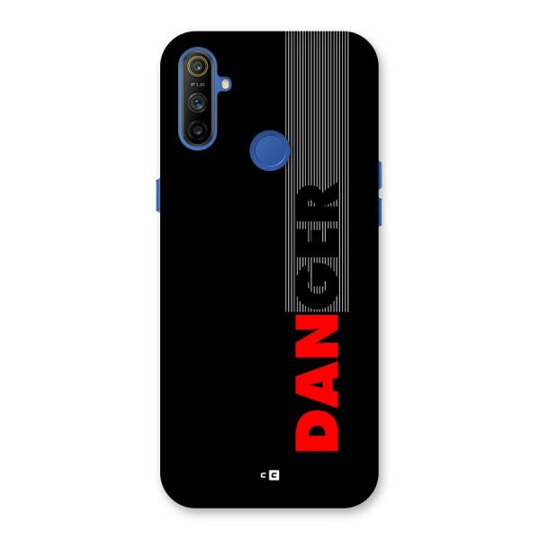 Vertical Danger Back Case for Realme Narzo 10A