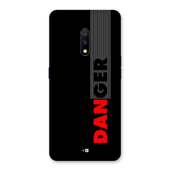 Vertical Danger Back Case for Realme X