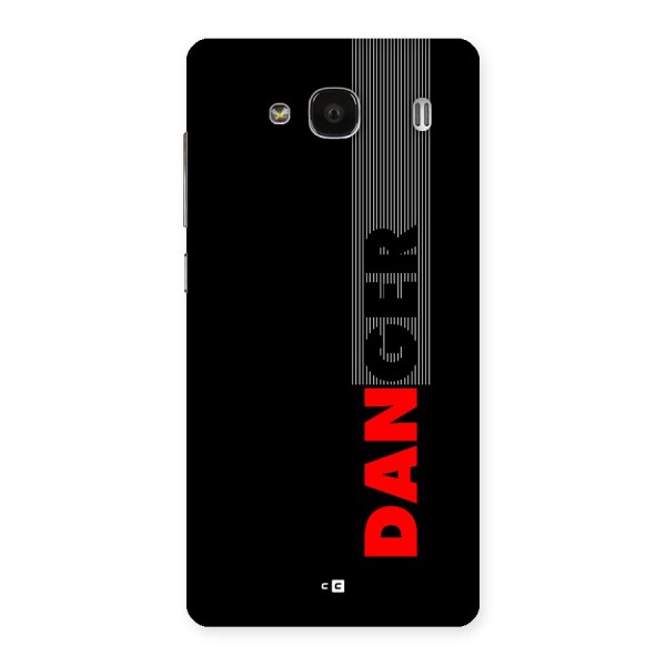 Vertical Danger Back Case for Redmi 2