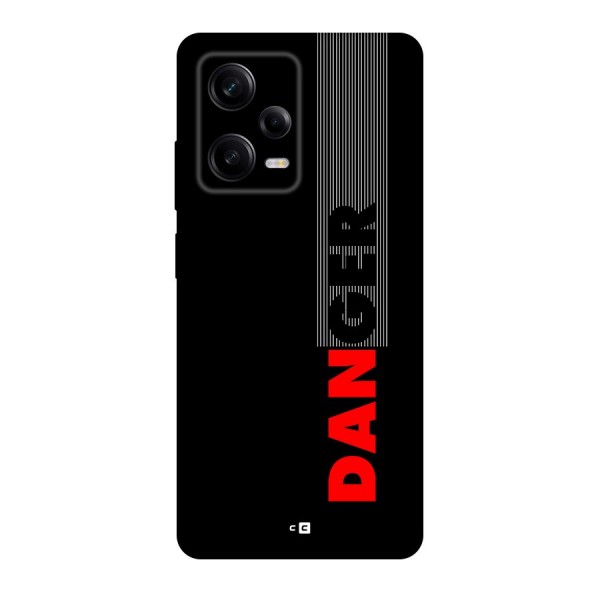 Vertical Danger Back Case for Redmi Note 12 Pro