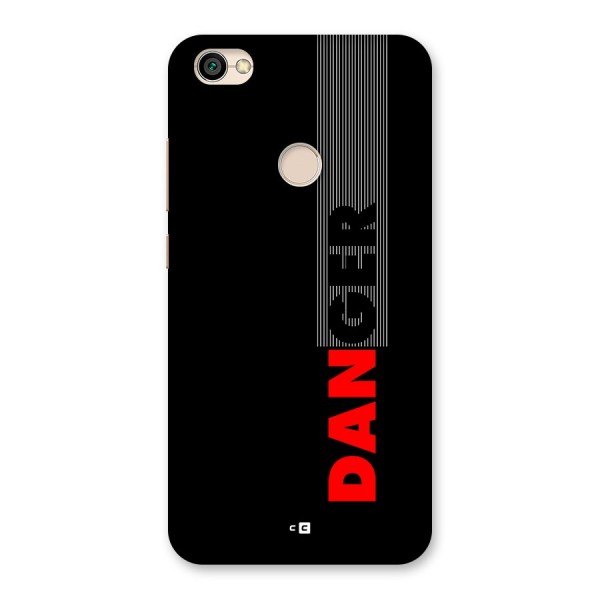 Vertical Danger Back Case for Redmi Y1 2017