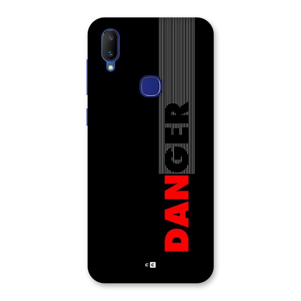 Vertical Danger Back Case for Vivo V11