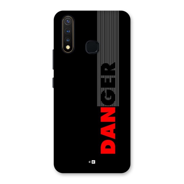 Vertical Danger Back Case for Vivo Y19