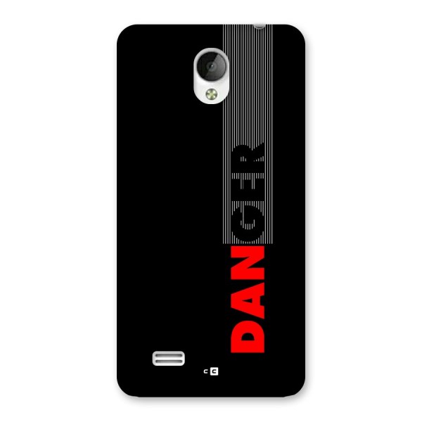 Vertical Danger Back Case for Vivo Y21