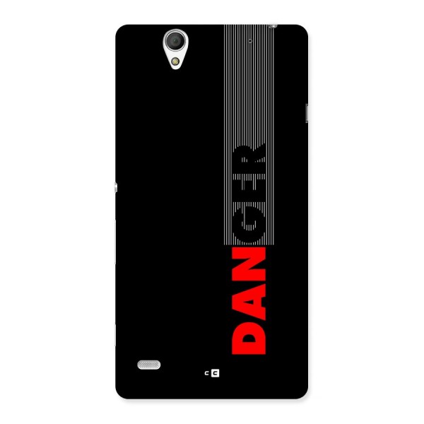 Vertical Danger Back Case for Xperia C4