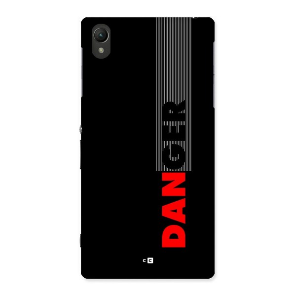 Vertical Danger Back Case for Xperia Z1