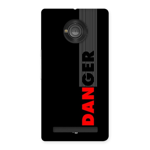 Vertical Danger Back Case for Yuphoria