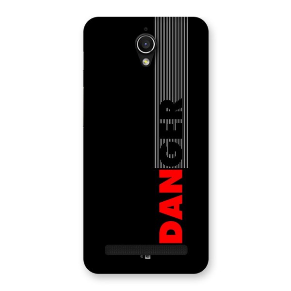 Vertical Danger Back Case for Zenfone Go