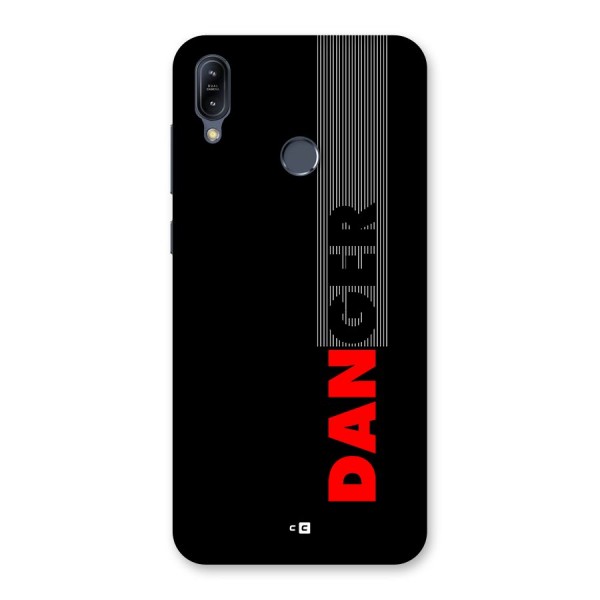 Vertical Danger Back Case for Zenfone Max M2