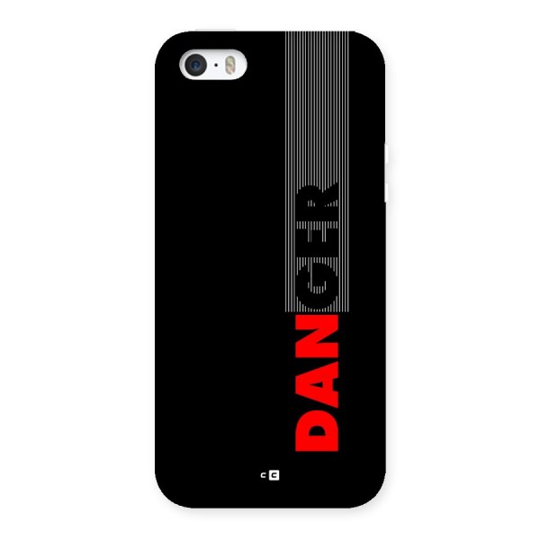 Vertical Danger Back Case for iPhone SE 2016