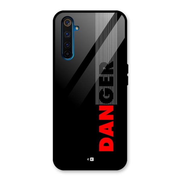 Vertical Danger Glass Back Case for Realme 6 Pro