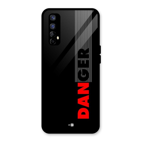 Vertical Danger Glass Back Case for Realme 7