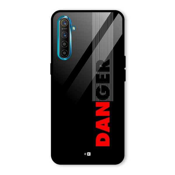 Vertical Danger Glass Back Case for Realme X2