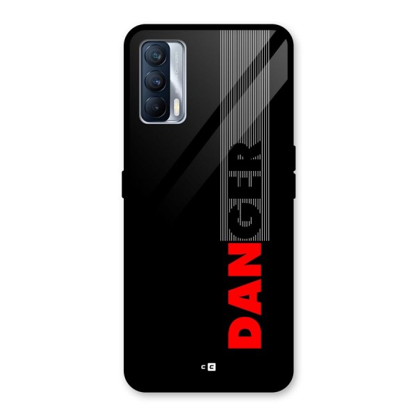 Vertical Danger Glass Back Case for Realme X7