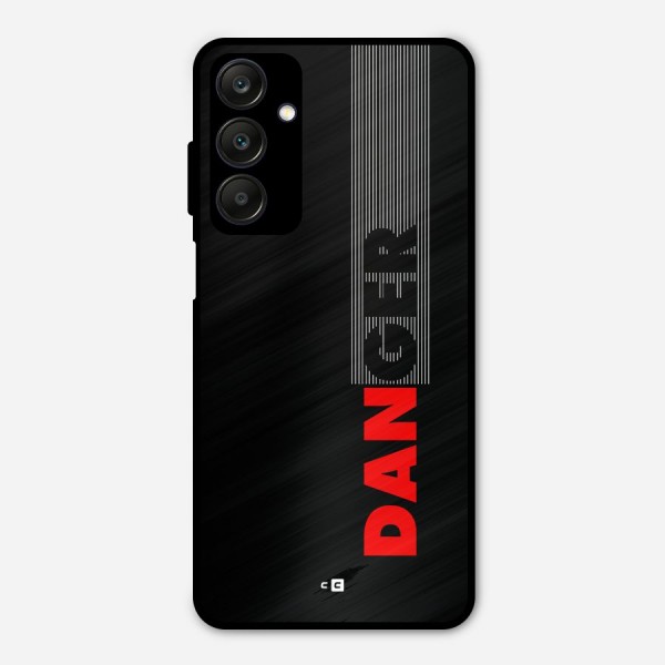 Vertical Danger Metal Back Case for Galaxy A25 5G