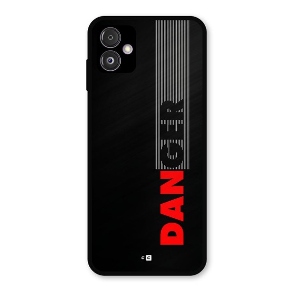 Vertical Danger Metal Back Case for Galaxy F14