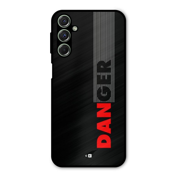 Vertical Danger Metal Back Case for Galaxy F34