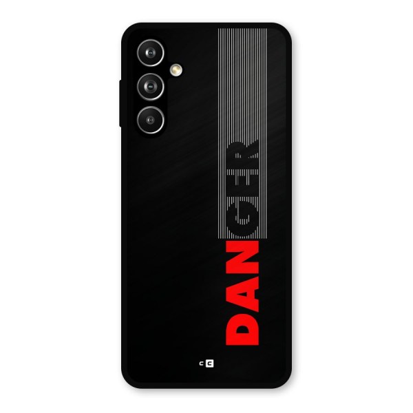 Vertical Danger Metal Back Case for Galaxy F54